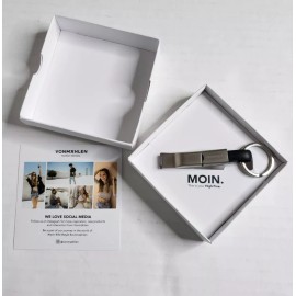 VONMÄHLEN High Five Universal Compact 5 in 1 Charging Cable Keyring New Sealed