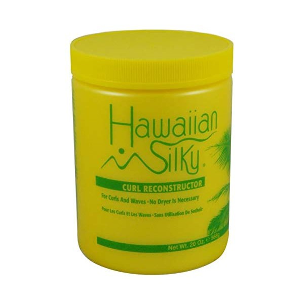 Hawaiian Silky Hawaiian silky curl reconstructor 20 ounce, Yellow, 20 Ounce