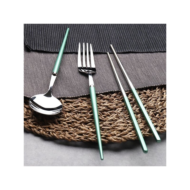 Bloom at Home Macaron Cutlery 3-Piece Set (Medium) 1 Set