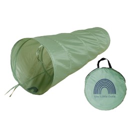 You Little Cutie Kids Popup Play Tunnel, 6 Foot Crawling Tunnel (Artichoke Green)