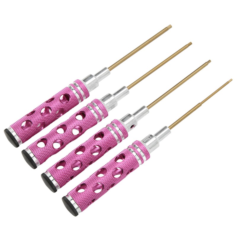 4Pcs Hex Driver Wrench Set 1.5mm 2.0mm 2.5mm 3.0mm RC