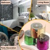 PATIKIL 5x5mm Self Adhesive Mirrors Mosaic Tiles, 3840 Pcs Square