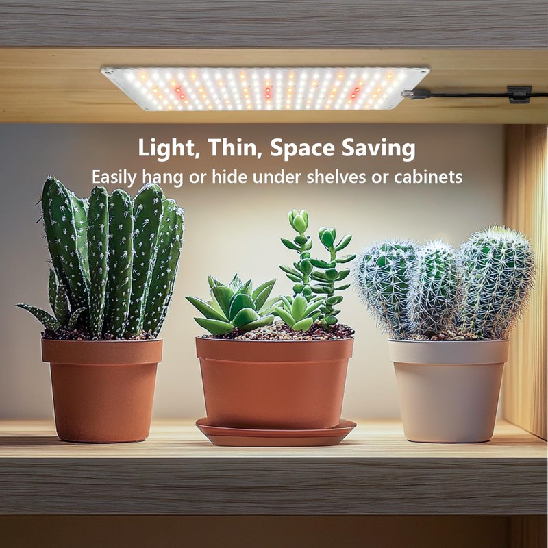 Aumtrly Grow Lights for Indoor Plants, Full Spectrum Under Shelf