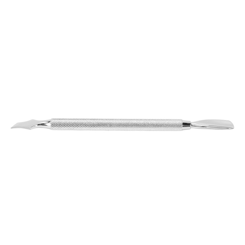 2Pcs Dual Ended Cuticle Pusher Stainless Steel Multipurpose Portable Cuticle