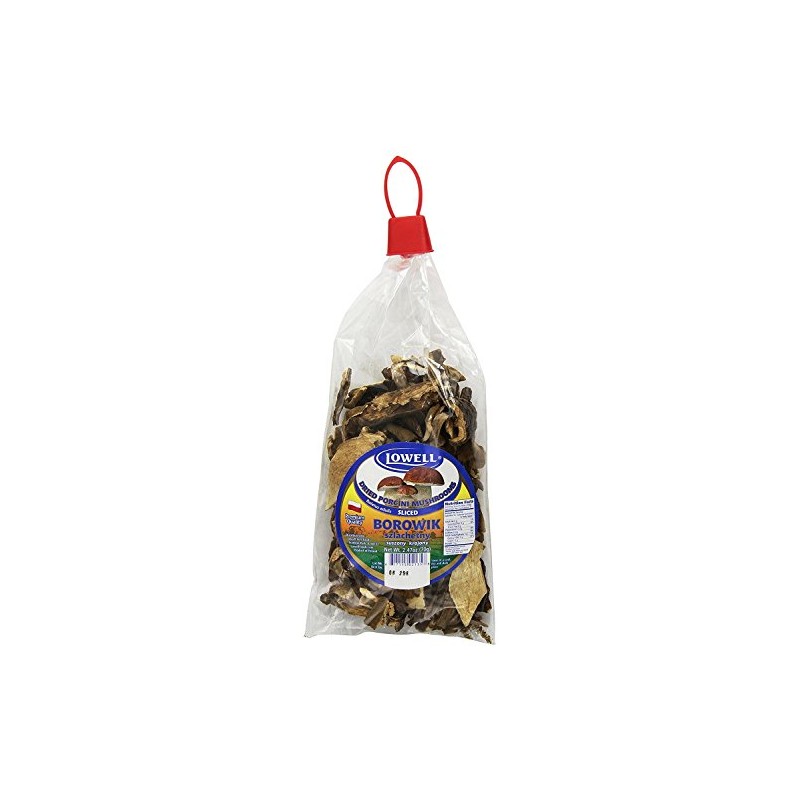 Polish Dried Porcini Mushrooms Wild Forest (Borowik Szlachetny) 70g (Sliced