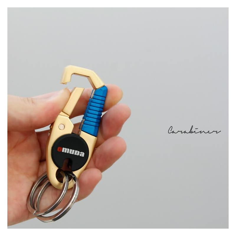 Days Art ab-ky044 OMUDA Carabiner Keychain, Unisex, Locking Function, Strap,