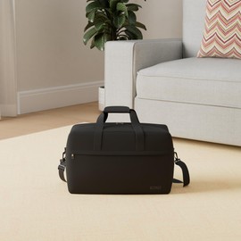 KONO Ryanair Travel Bag Hand Luggage Bag Unisex Gym Handbag Weekender, black, Go ahead