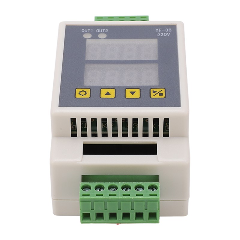 Timer Module 2 Channel Accurate LCD Screen ABS Delay Module