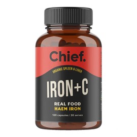 Chief Iron + C, 120 capsules