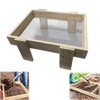 YYRZZ Sifter for Garden, 2Pcs Removable Handle Multi-Purpose Stainless Compost