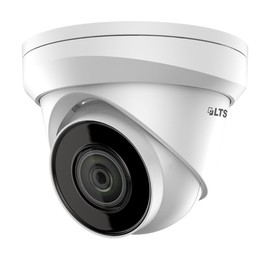 LT Security CMIP1042W-28MA 4MP Fixed Turret Network Outdoor Camera with Motion Detection Tracking, 2.8 mm Lens