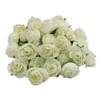 (Mikishin) 50 Pcs Artificial Roses 3cm Bouquet Rose Rose Wedding