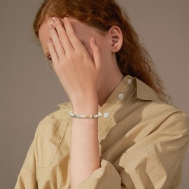 SONNYX 12PCS Natural Stone Bracelets for Women Men 4mm Crystal Bracelets Semi-Precious Gemstone Beaded Bracelets Round Beads Stretch Bracelet Jewelry