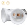 DiCUNO 2 in 1 E26 Socket Splitter Adapter, 2 E26
