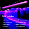 BOSITE 2 Pack 10W Black Light Bar 1ft T5 LED