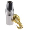 kenable HQ Gold Plated S-Video SVHS Metal Plug 4 pin