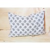 Natural pine cushion filled with pine shavings made from 100%