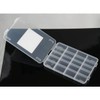 SIKIRI Partition Case, Nail Tip Case, 4.5 x 6.7 x