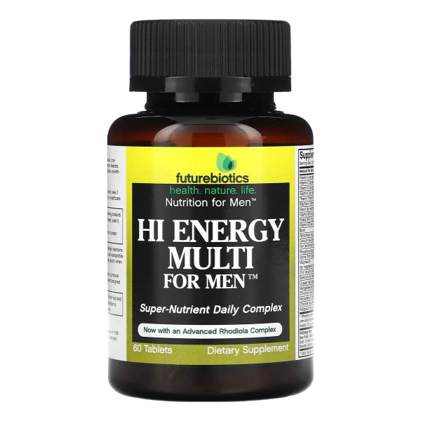 Futurebiotics Multi Energy Para Hombres 60 Tabletas