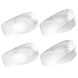 Beavorty Gel Heel Pads Inserts Heightening Insoles Arch Support Comfortable and Durable for All Shoe Styles