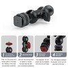 Lanxire Mini Magic Arm Multi-Function Double Ball Head with 1/4"