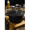 Babish 6-Quart Round Enamel Cast Iron Dutch Oven with Lid