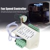Fan Speed Controller 4 Wire Speeds Control Socket Ventilation Heat