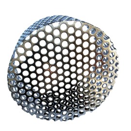 PVC Termination Cap Vent Cover, Stainless Steel Mesh Screen Vent Cover Slot for 4.24" to 4.34" ID Furnace and Roof Vent Pipe, Conical Vent Cap Rust preventing Leaves Debris, Birds Entering