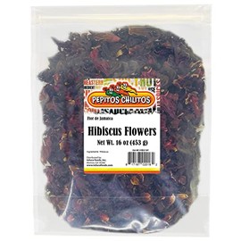 PEPITOS CHILITOS/Hibiscus flowers - Jamaica 16 oz