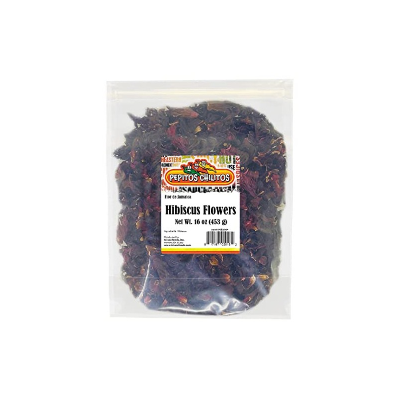 PEPITOS CHILITOS/Hibiscus flowers - Jamaica 16 oz