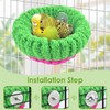 KATUMO Bird Nest, Small Parrot Breeding Bed for Budgie, Parakeet,