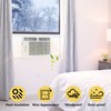 Powrocket Window Air Conditioner Foam Insulated Panel, 17-Inch High x