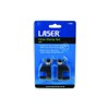 Laser 7254 Hose Clamp Set 2pc, Black