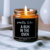 YouNique Designs Pregnancy Announcement Candle for Grandparents Dad Family Uncle