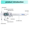Kynup Digital Caliper, Caliper Measuring Tool Outside Micrometer, Vernier Dial