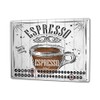 Service Coffee Espresso Magnetic Metal Wall Calendar