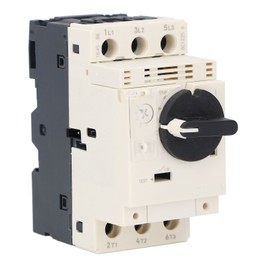 Knob Type Motor Circuit Breaker 35mm Rail Mount Thermal Magnetic Trip Electric Motor Protection Switch AC690V 1‑1.6A