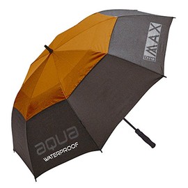 BIG MAX I-Dry Aqua Golf Umbrella with UV Protection - 100% Waterproof (Orange)