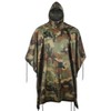 Fousam Rain Poncho, Military Tactical Poncho Camo Multi Use Waterproof,