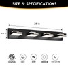 LKHF LED Modern Bathroom Vanity Light Fixtures (4-Light 5CCT Dimmable)