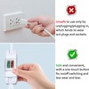 White 2 Way Extension Cord with On/Off LED Switch, Fiabtool