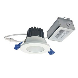 Nora NM2-2RDC6027MPW 2" Mini Recessed Downlight, 600 Lumens - No Housing Required (Matte Power White, 2700K)