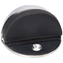 Bulk Hardware BH01656 50mm (2 inch) Floor Mounted Oval Door Stop - Chrome Plated