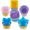 Koksi Muffin and Cupcake Moulds with Different Shapes - 12-Piece