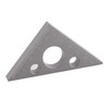 45/90 Degrees Matte Aluminum Alloy Mini Right Angle Ruler Woodworking