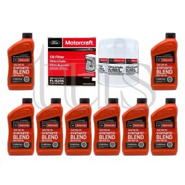 Motorcraft Genuine Motorcraft Oil Change kit 2021-2024 Ford F650 7.3L V8 SAE5w30 FL820S