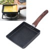 Breakfast Flat Pan Rectangle Non Stick Japanese Omelette Frying Pan