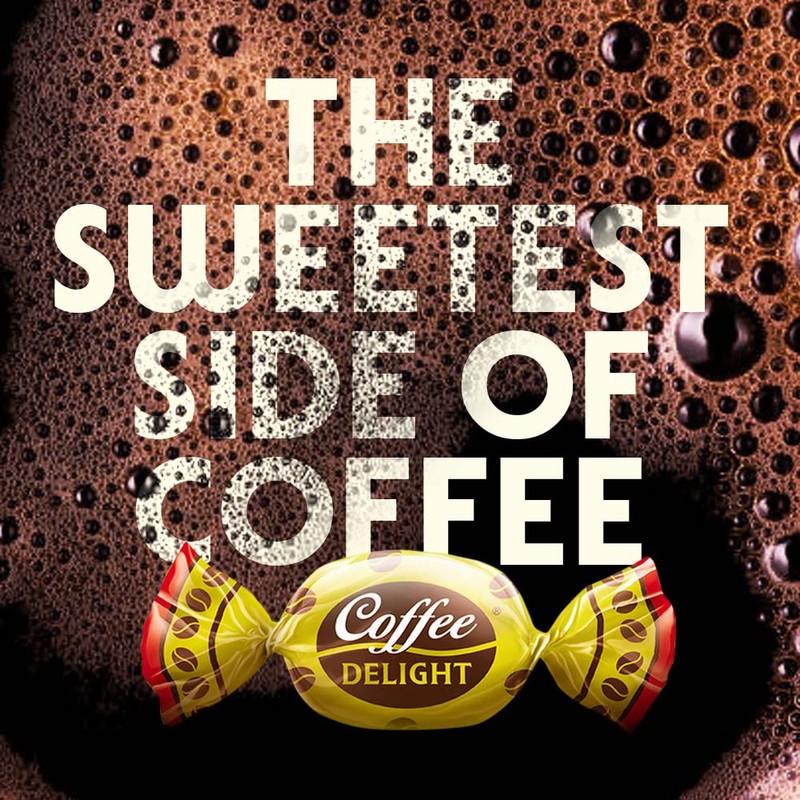 Colombina Coffee Delight Hard Candy - Pack of 50 Gluten
