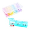 Inlefen 7 Day Pill Organiser 3 Times a Day Pill