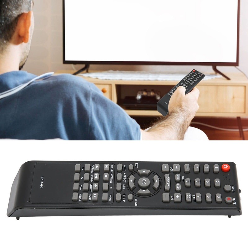Vbestlife EN‑KA92 Mando a Distancia de Repuesto para Televisor Hisense